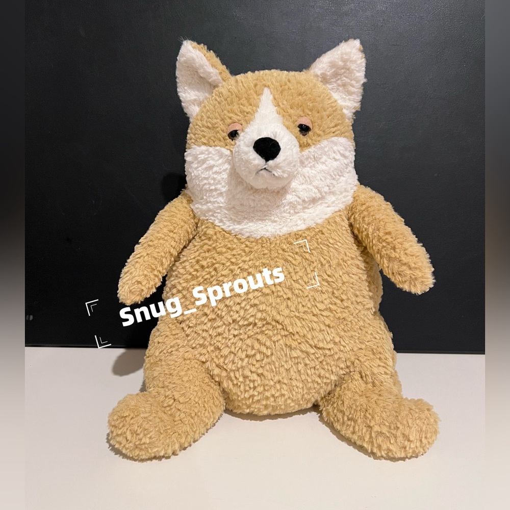 NWT Retired‼️Jellycat amore corgi 10“ dog puppy plush - AUTHENTIC,FAST SHIPPING